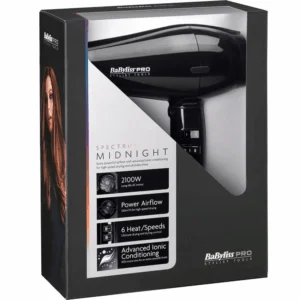 Babyliss Pro Spectrum Dryer Midnight Black