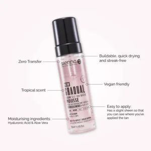 Sienna X Gradual Clear Water Mousse