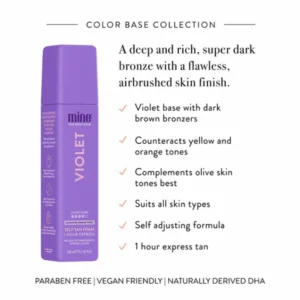 Mine Tan Self Tan Foam 200ml - Violet