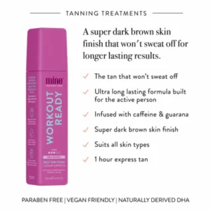 Mine Tan Workout Ready Self Tan Foam