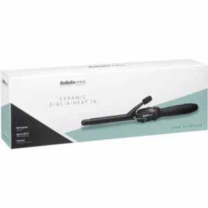 BaByliss PRO Ceramic Dial-a-Heat Tongs - 16mm