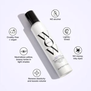 Color Wow Control Purple Toning + Styling Foam 200ml_4