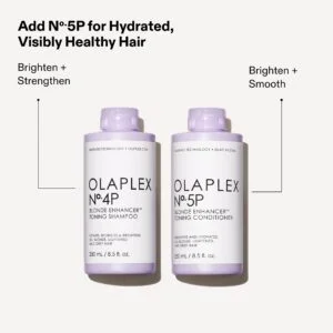 Olaplex No.4P and No.5P Blonde Enhancer Toning Shampoo & Conditioner Duo_8