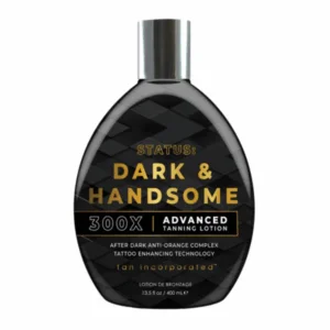 Tan Incorported Status Dark & Handsome 300X Advanced Tanning Lotion 400ml