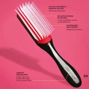 Denman D3 Medium 7 Row Styling Brush